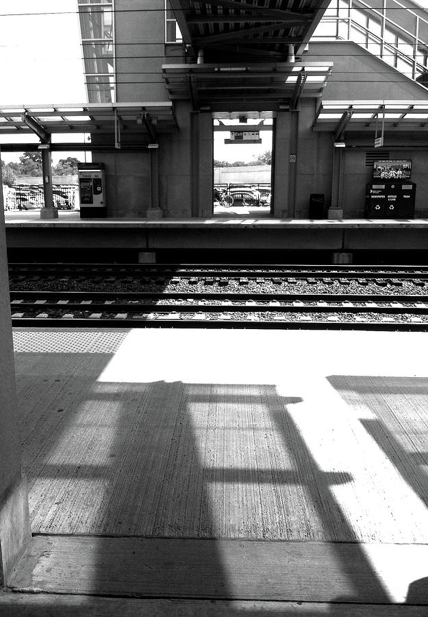 Morning Shadows on the Metro Photograph by Margie Avellino