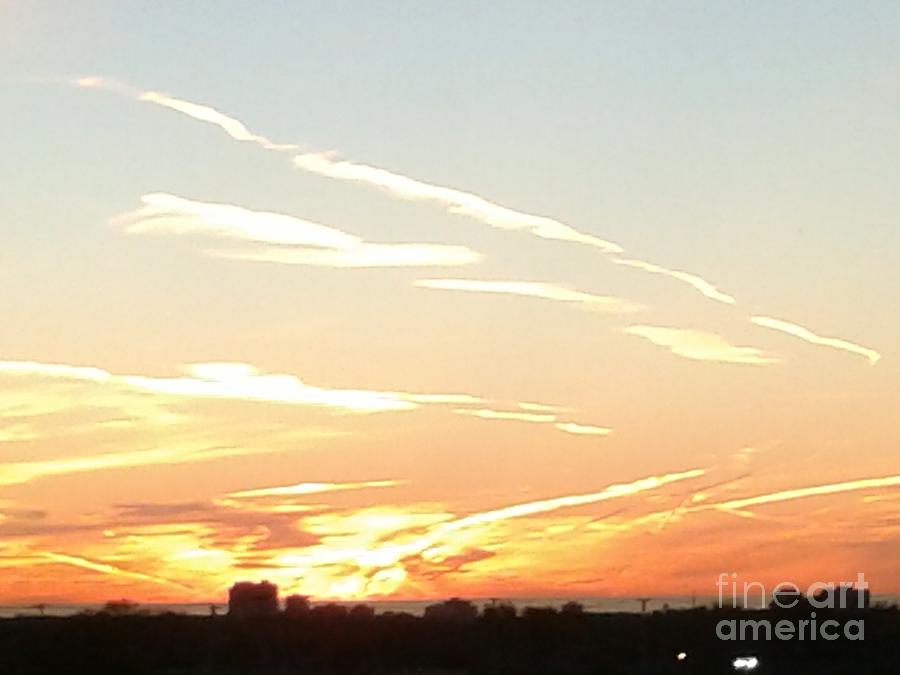 Sunset Photograph - Morning skies by Iris Boyd