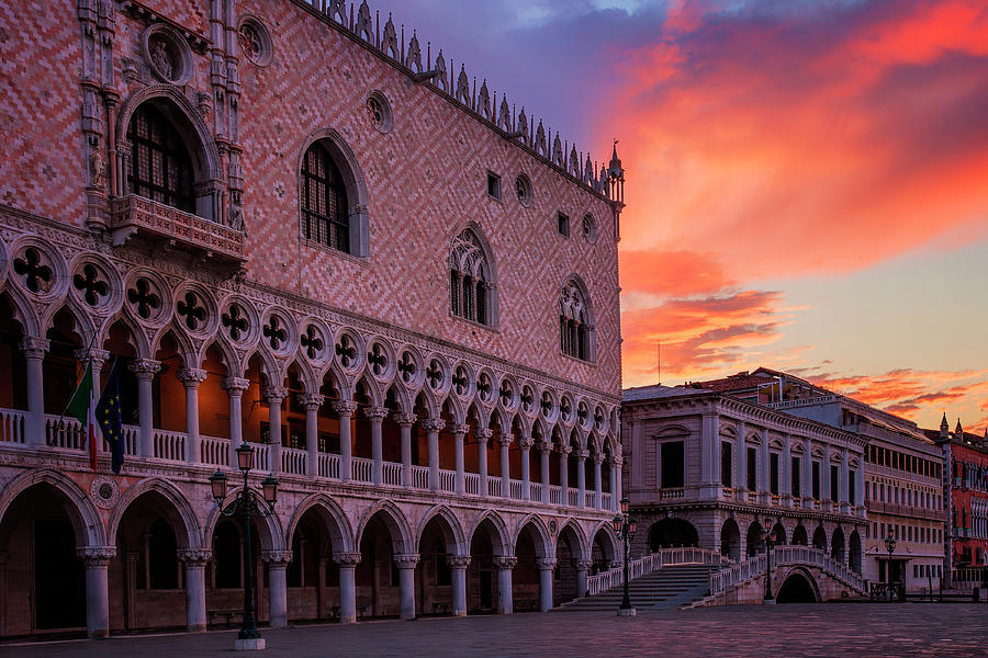 Morning Skies Over Venice Photograph