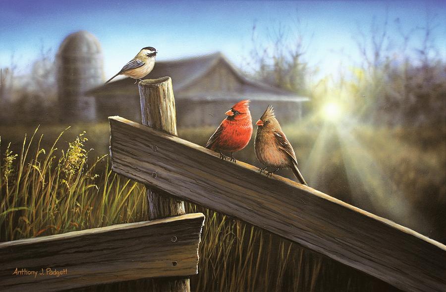 Morning Song Painting by Anthony J Padgett