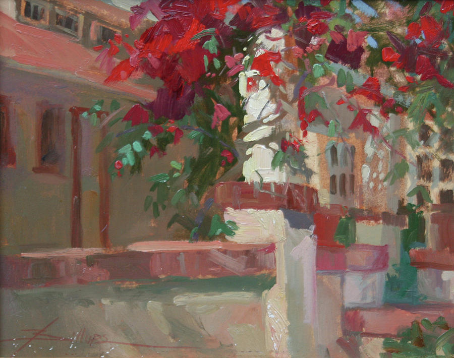 Morning Sun Banning House Painting by Betty Jean Billups Morning Sun Banning House Painting by Betty Jean Billups