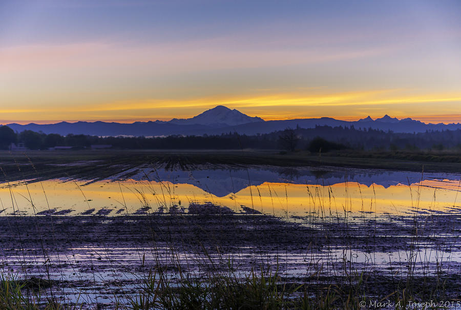 Morning Sunrise Reflection Photograph by Mark Joseph
