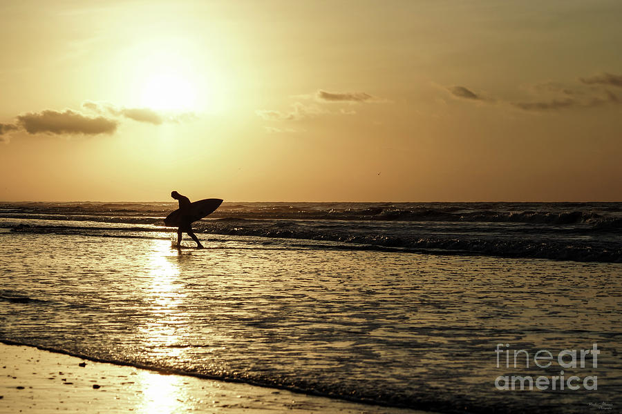 Morning Surfer Photograph by Jennifer White