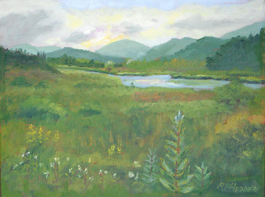 adirondack mountains painting