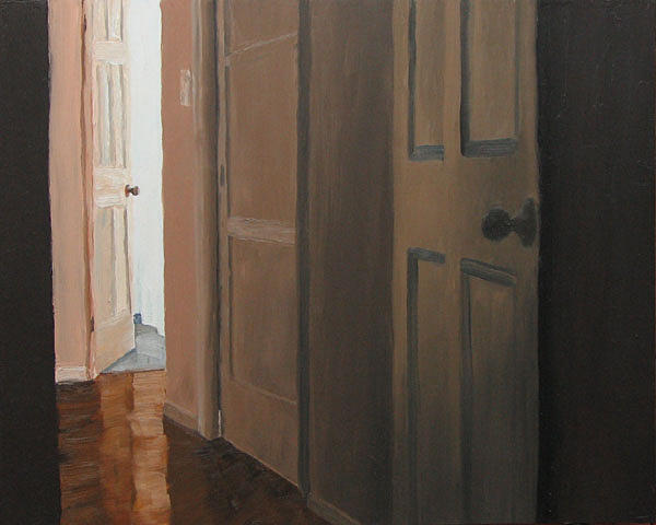 Shower Painting - Morning View by Frank Wuts Shower Painting - Morning View by Frank Wuts