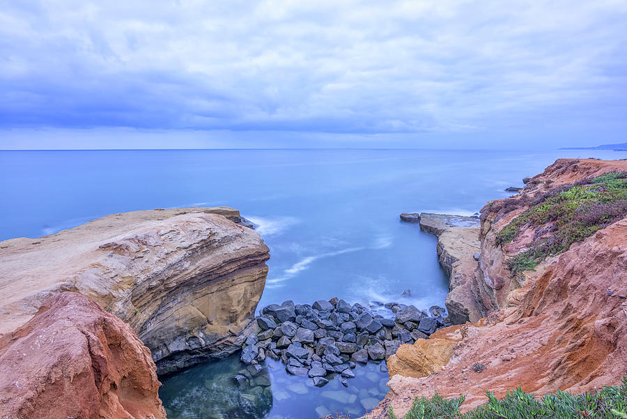 Sunset Cliffs Natural Park Magical Morning Photograph by Joseph S Giacalone