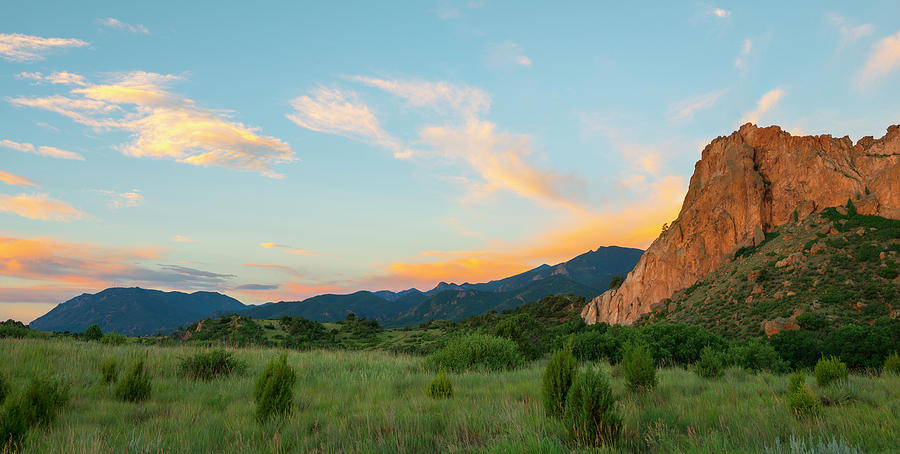 Colorado Springs Photograph - Morning View by Tim Reaves
