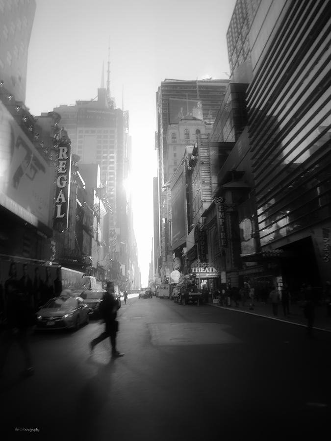 Morning Walk in NY Photograph by Ross Henton