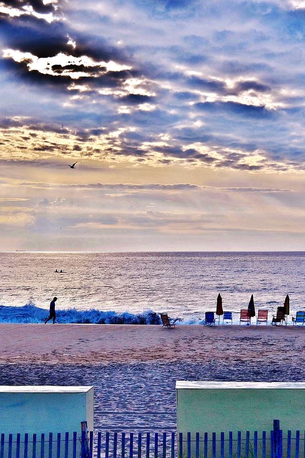 Morning Walk On the Beach Photograph by Kim Bemis