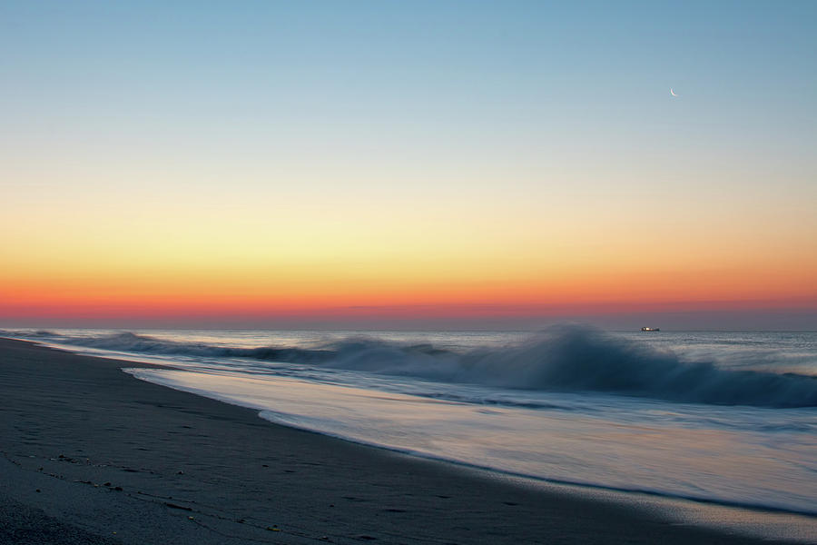 Morning Waves - Beach Haven Photograph by Kristia Adams