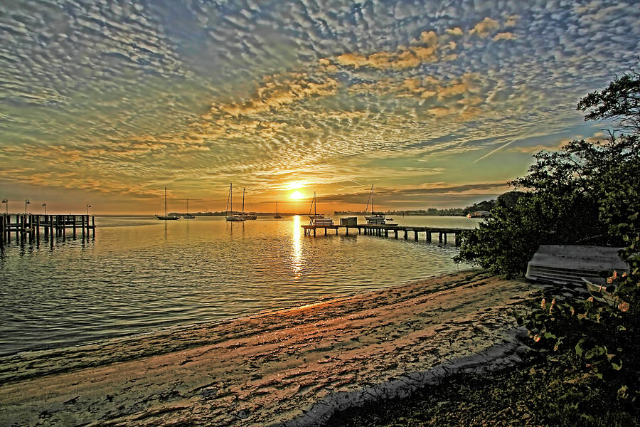 Longboat Key Photograph - Mornings Embrace by HH Photography of Florida Longboat Key Photograph - Mornings Embrace by HH Photography of Florida