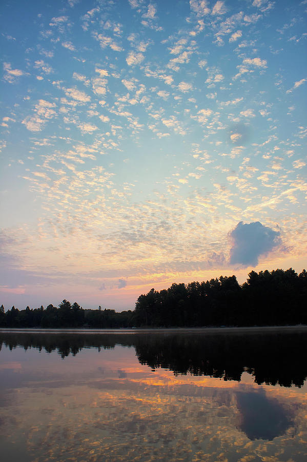 Mornings Reflection - Wollaston Lake Photograph by Spencer Bush