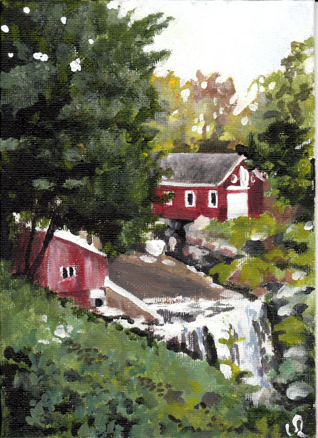 Morningstar Mill 2 Painting by Sarah Lynch