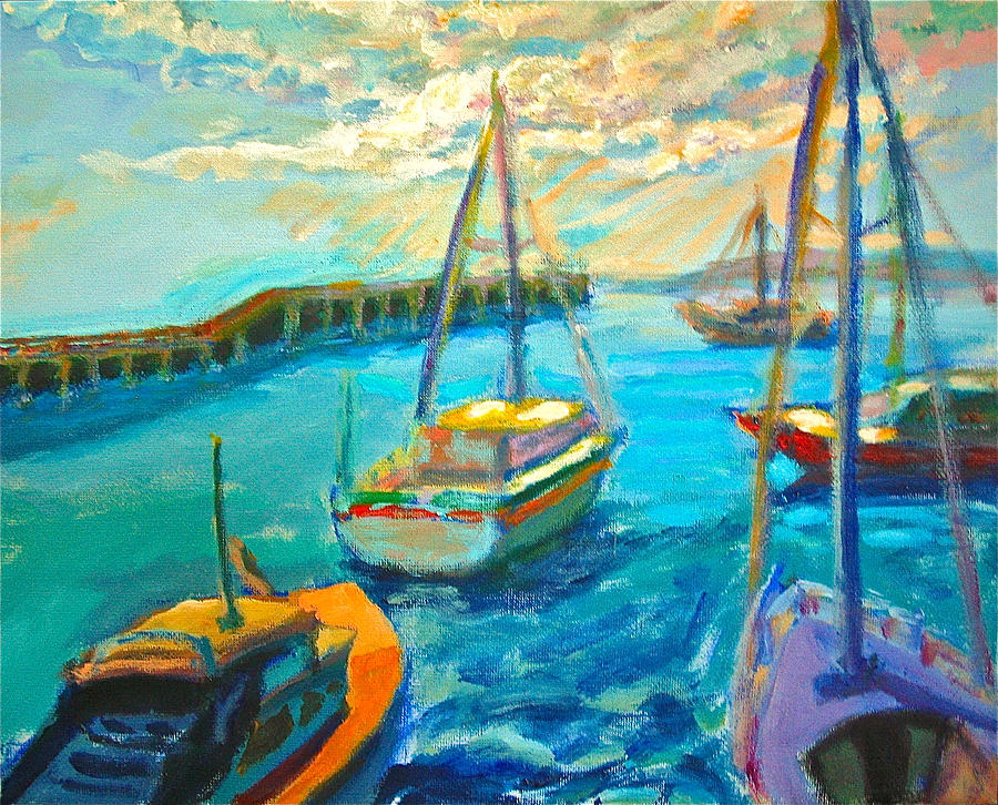 Mornington Pier Painting by Yen