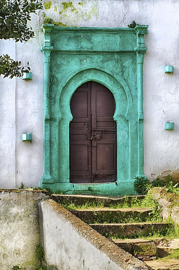 Moroccan Door Photograph by Lindley Johnson
