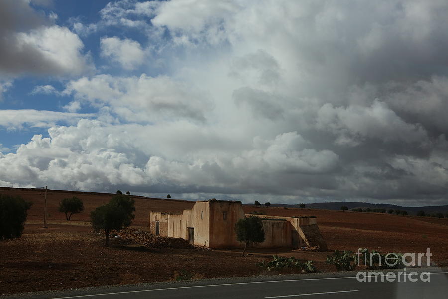 Moroccan home land  Photograph by Chuck Kuhn