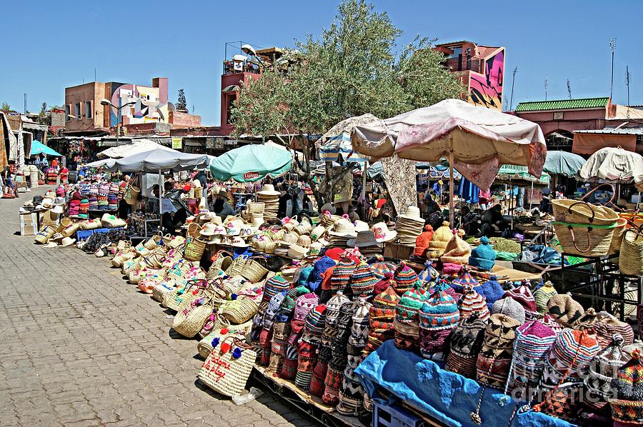 Moroccan Market Place Photograph by David Birchall