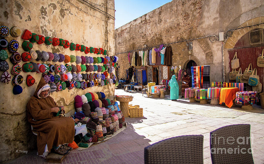 Moroccan Street Vendor Photograph by Rene Triay FineArt Photos