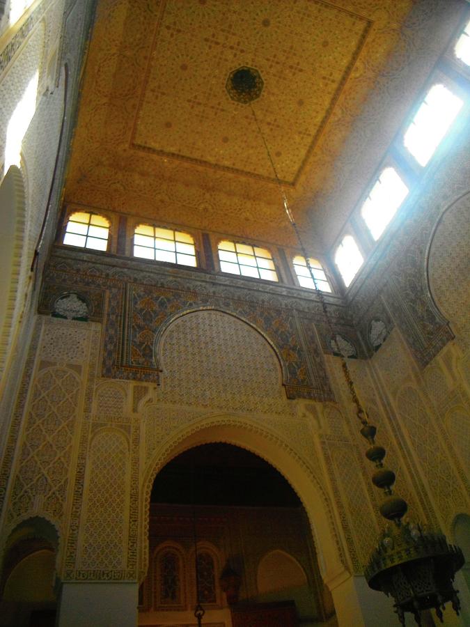Unschooling Photograph - Morocco Meknes - inside the mosque by Exploramum Exploramum