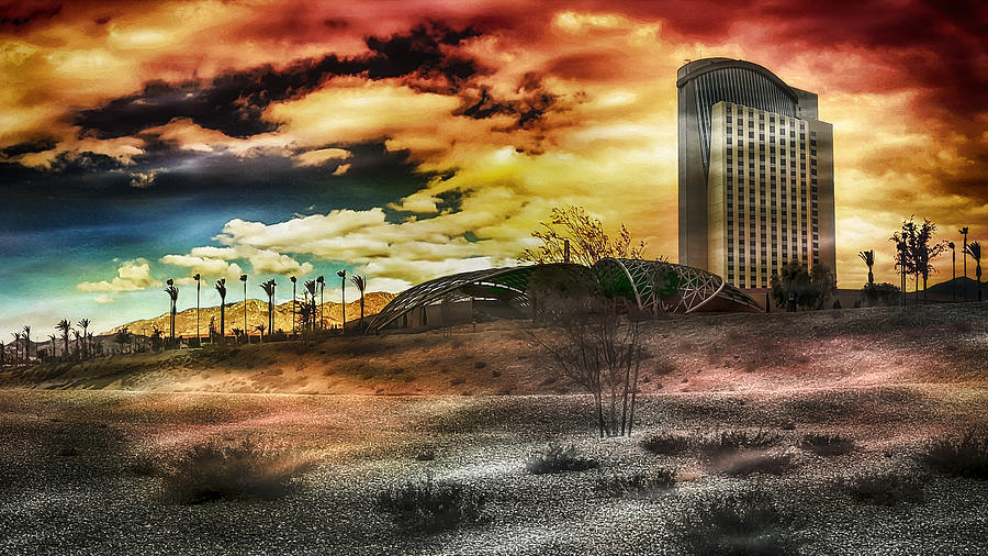 Morongo Casino Sunset by Wayne Wood Morongo Casino Sunset by Wayne Wood