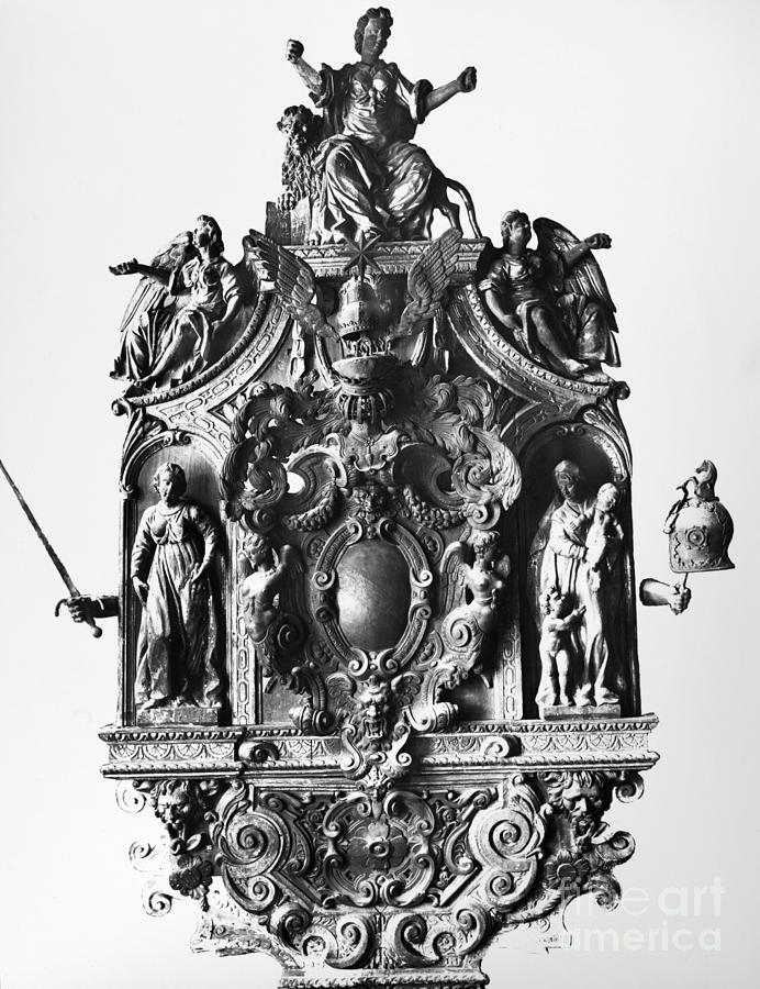 Morosini Coat Of Arms Photograph by Granger