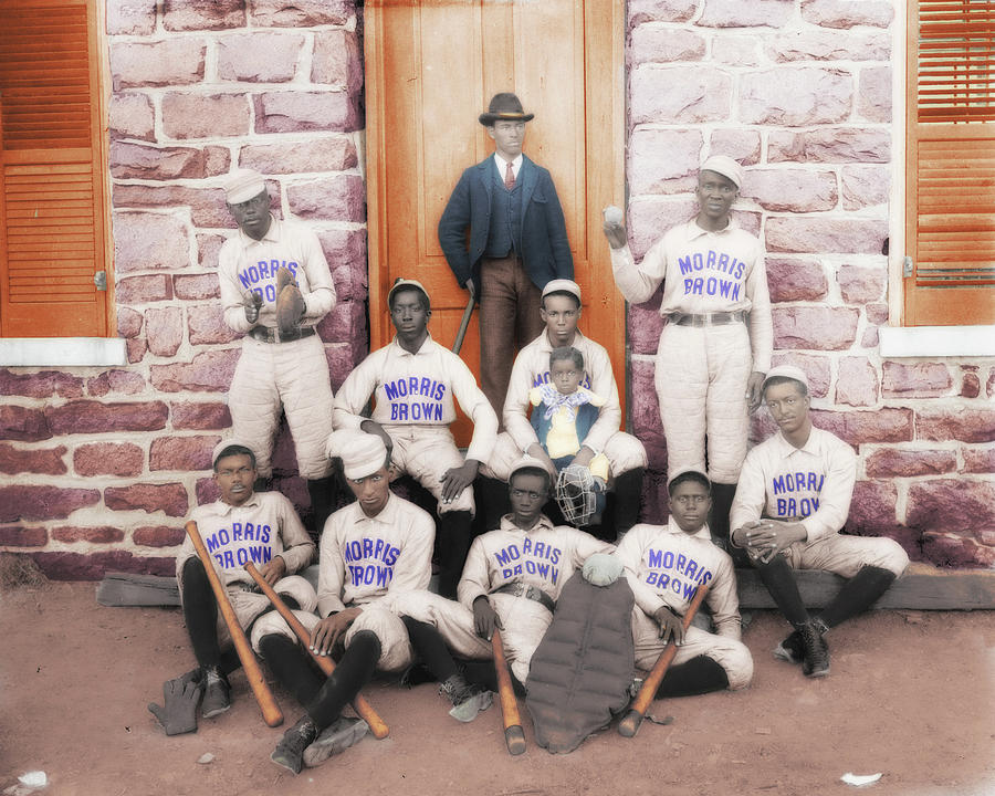 Morris Brown Ball Players Photograph by Eugene Campbell