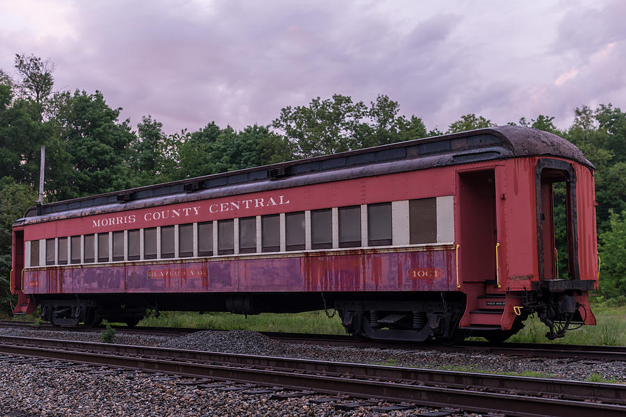 Morris County Central Railroad Car Photograph by Terry DeLuco