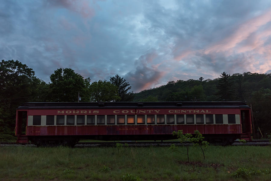 Morris County Central Railroad Passenger Car  Photograph by Terry DeLuco