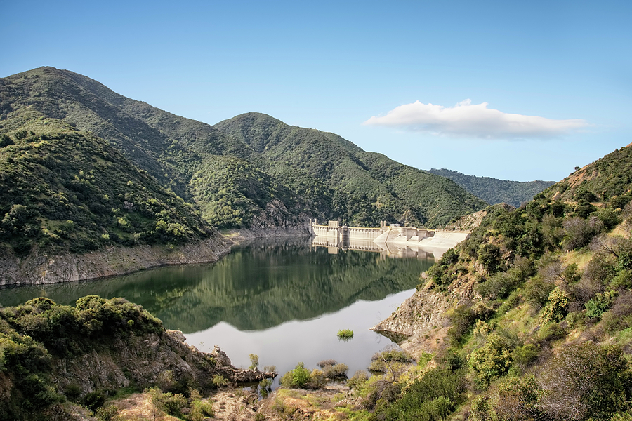 Morris Dam Photograph by Steven Michael - Fine Art America