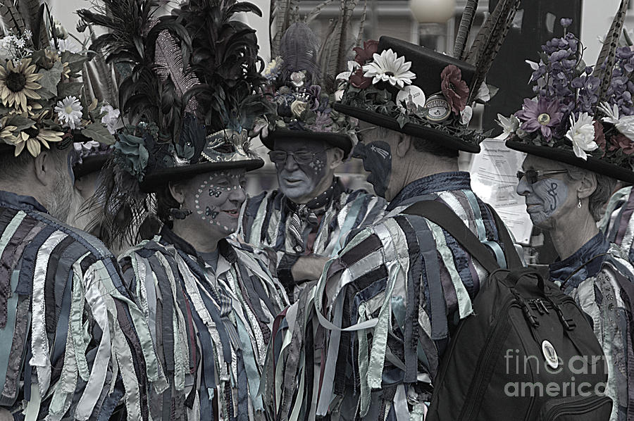 Morris Dancing Photograph by Andy Thompson