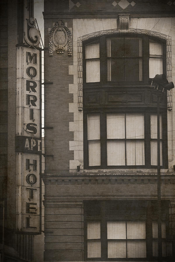 Morris Hotel Photograph by Steve Gravano