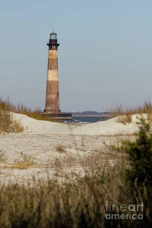 Lighthouse Photograph - Morris Island Lighthouse Folly Beach South Carolina by Dustin K Ryan