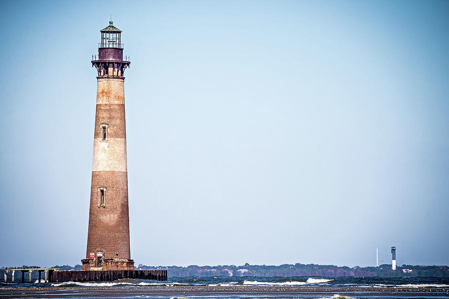 Morris Island Lighthouse On A Sunny Day Photograph by Alex Grichenko