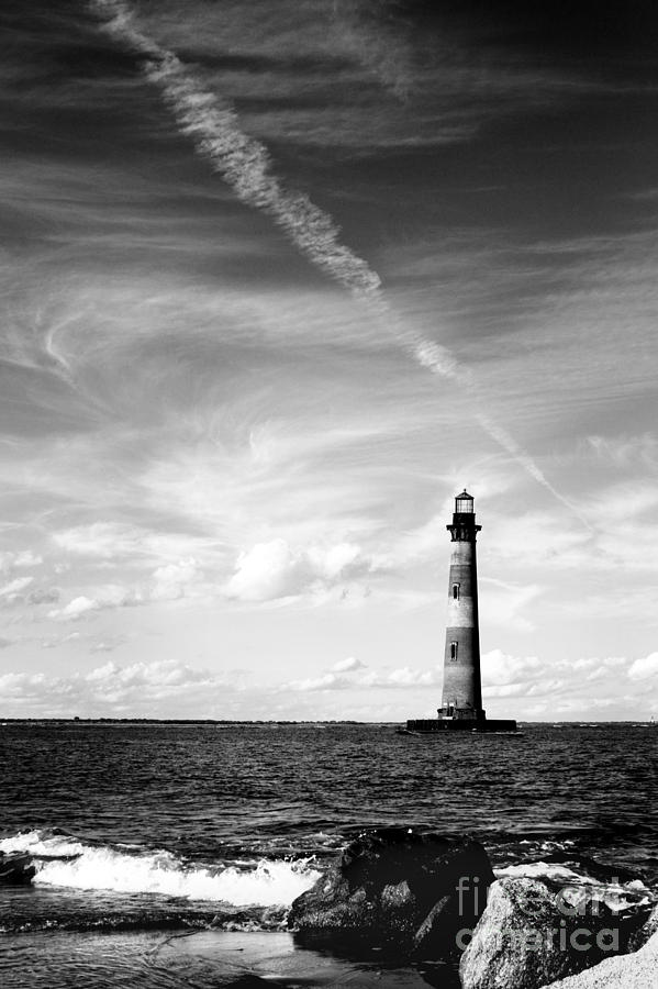 Fall Photograph - Morris Island Lighthouse  by Stephanie Frey