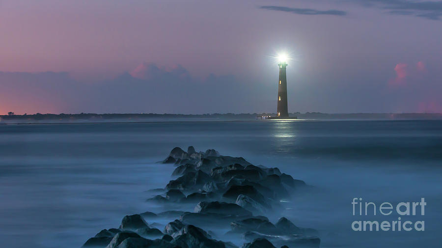 Morris Island Lighthouse Treasure Photograph by Dale Powell