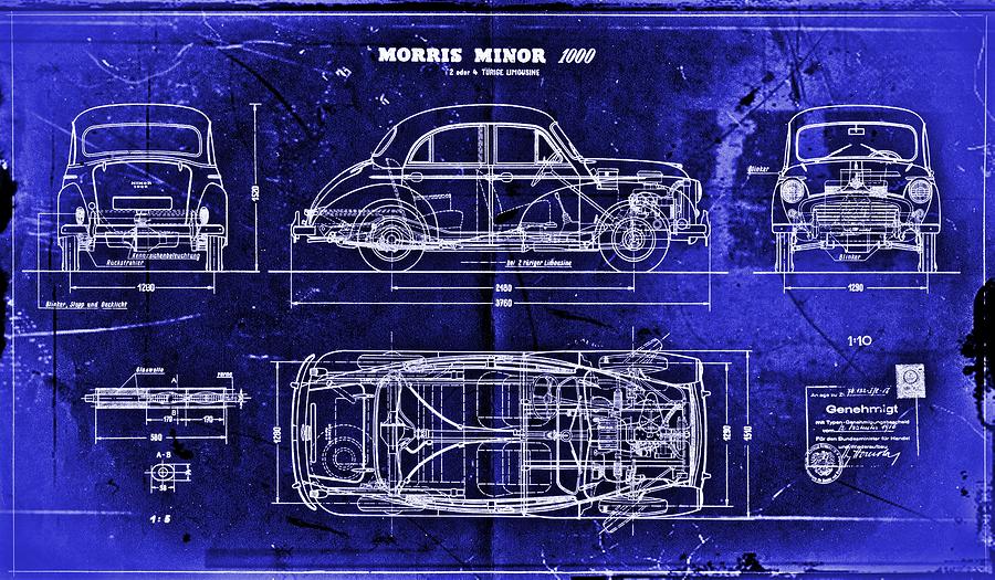 Morris Minor Car by Joseph Hawkins Morris Minor Car by Joseph Hawkins