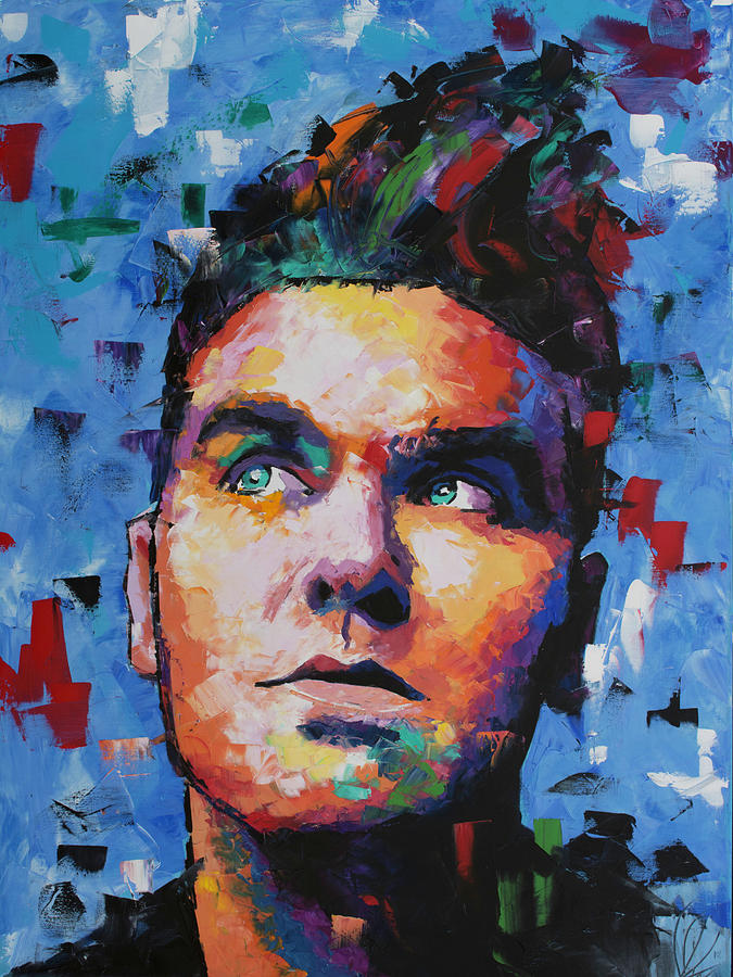 Abstract Painting - Morrissey by Richard Day