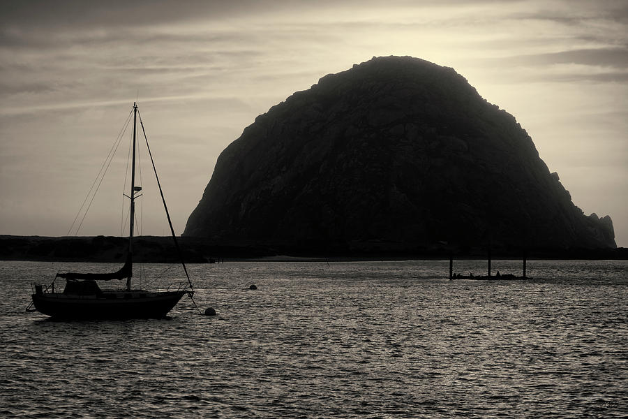 Morro Bay I Toned Photograph by David Gordon