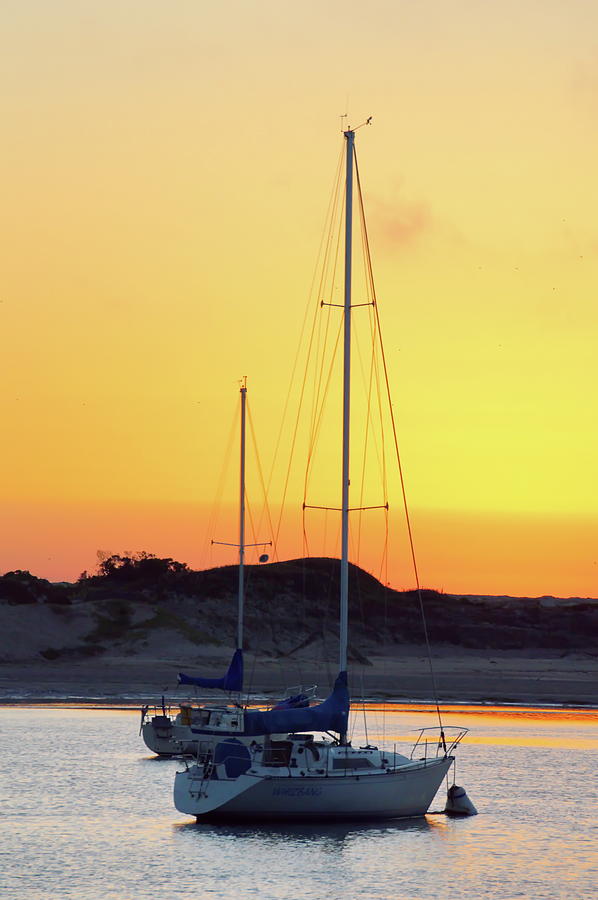 Morro Bay Sunset Photograph by Christina Ochsner