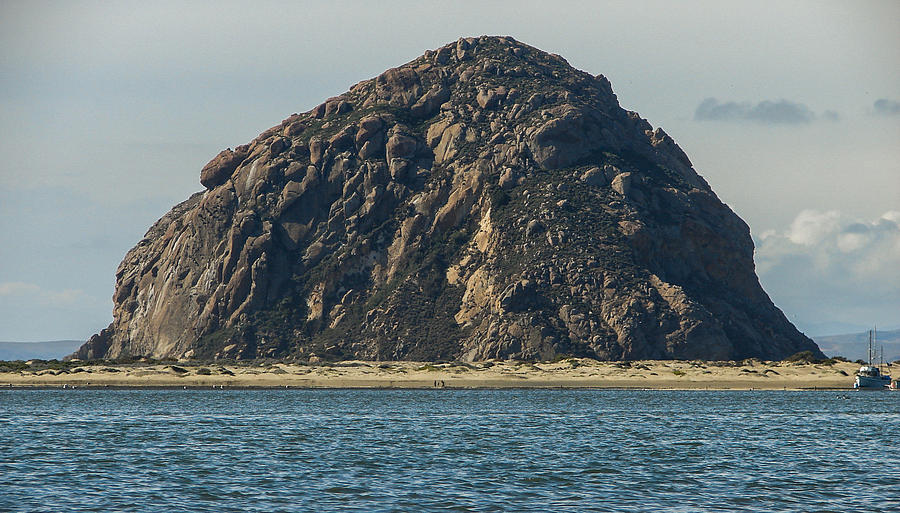 Morro Rock Photograph by Carl Moore