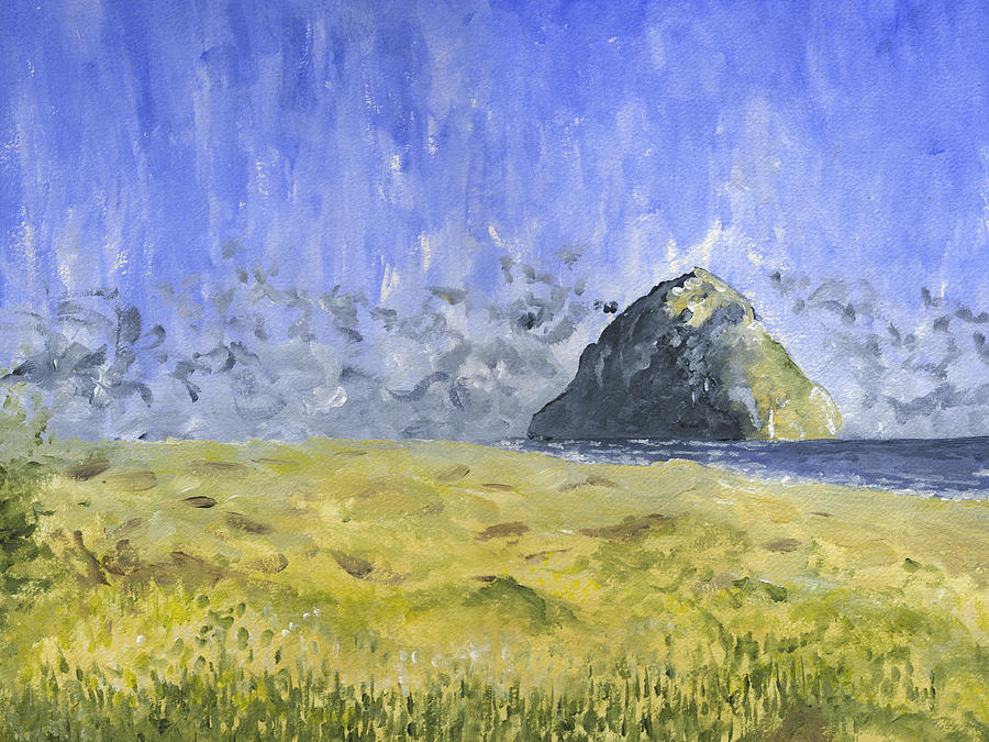 Impressionism Painting - Morrow Bay, Summer by Bryce Prevatte