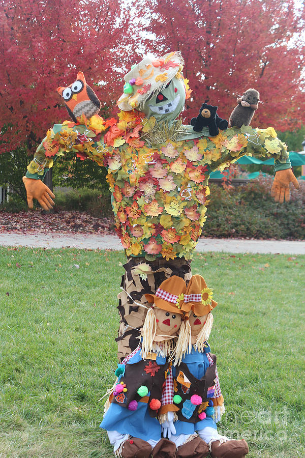 Morton Arboretum - Scarecrow Photograph by Rupali Kumbhani | Fine Art ...