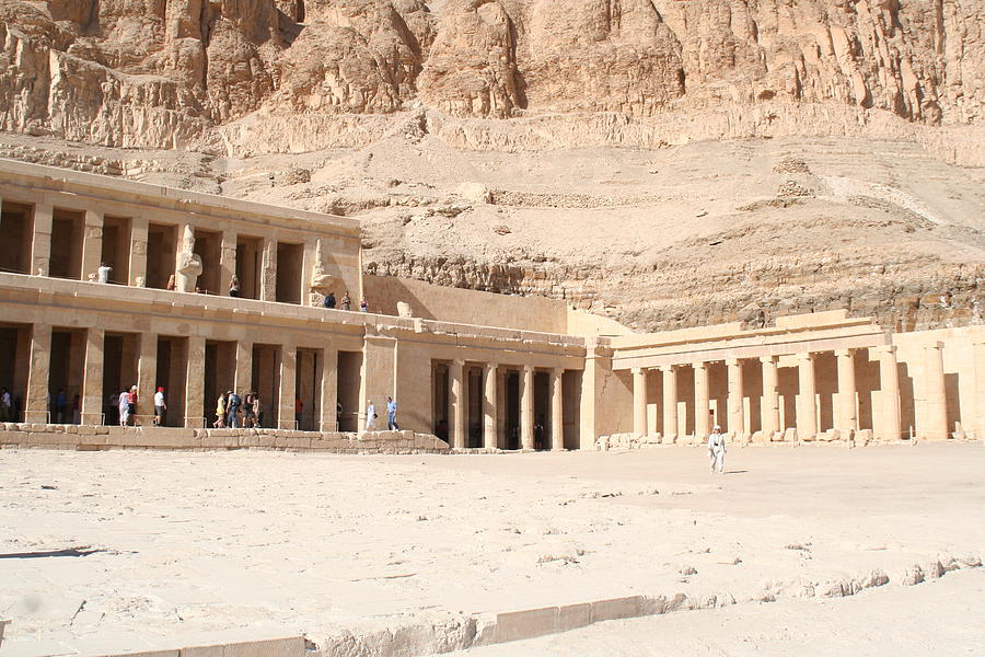Mortuary Temple Of Hatshepsut Photograph