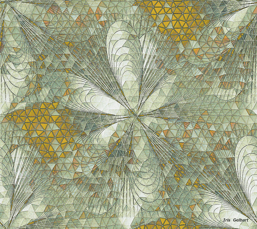 Mosaic #140 B Digital Art by Iris Gelbart