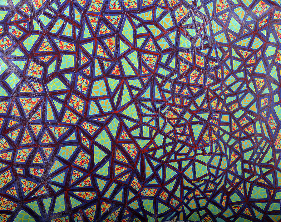 Pattern Painting - Mosaic 3 by Daniel Tardif