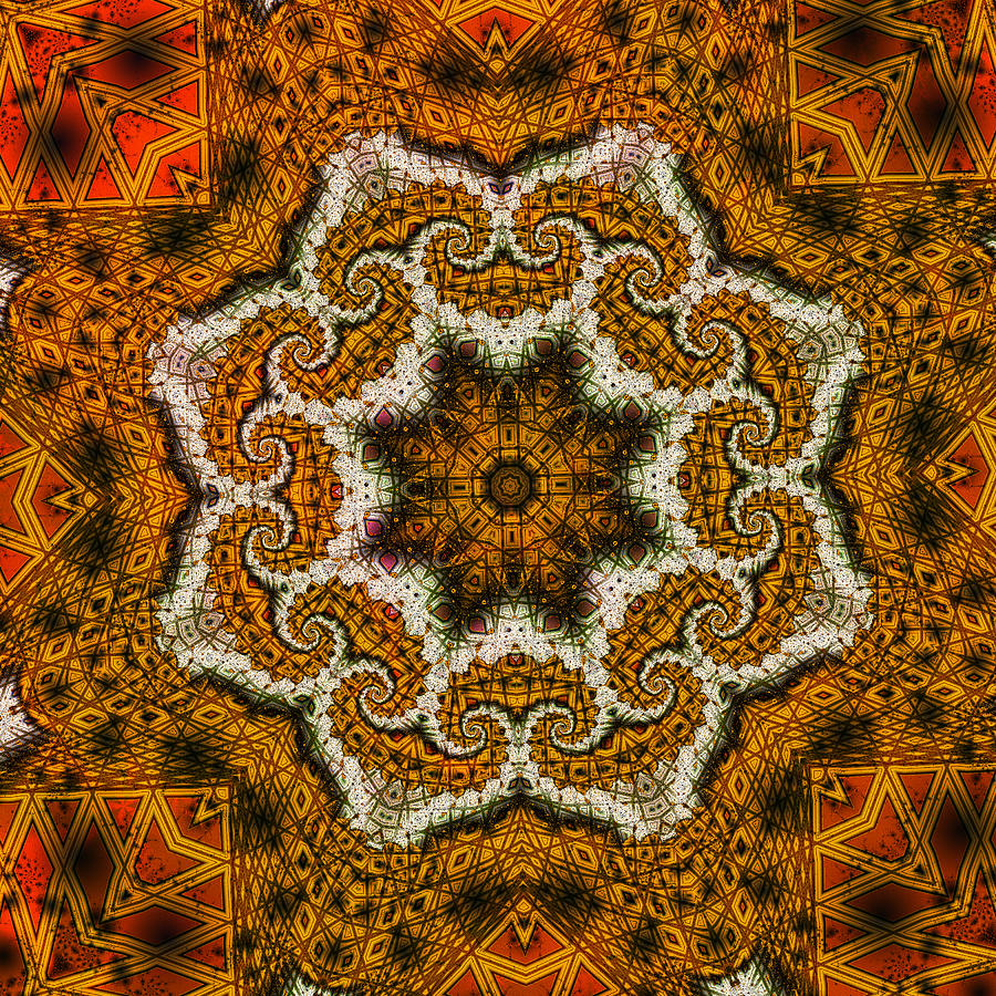 Mosaic Antigua Digital Art by Richard Ortolano