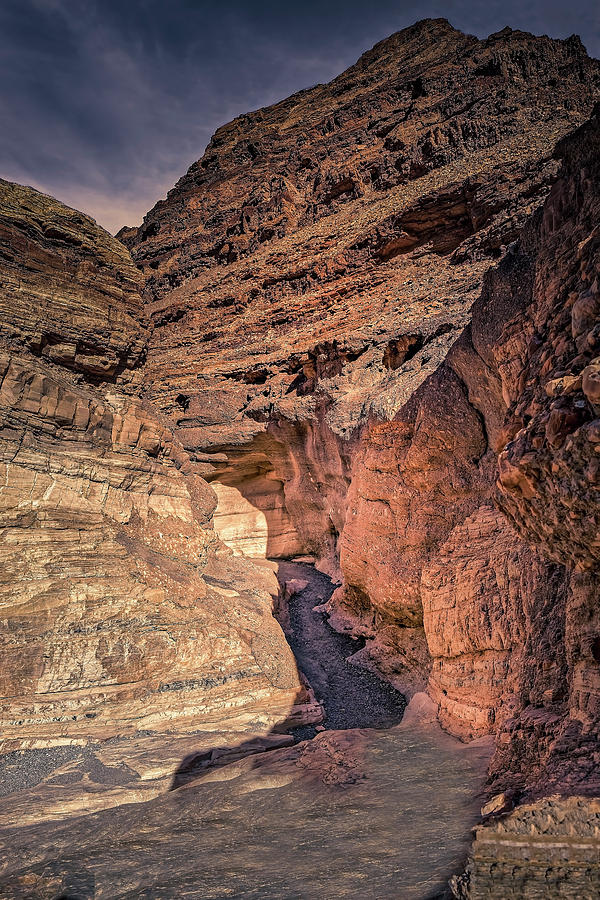 Mosaic Canyon Photograph by Peter Lakomy