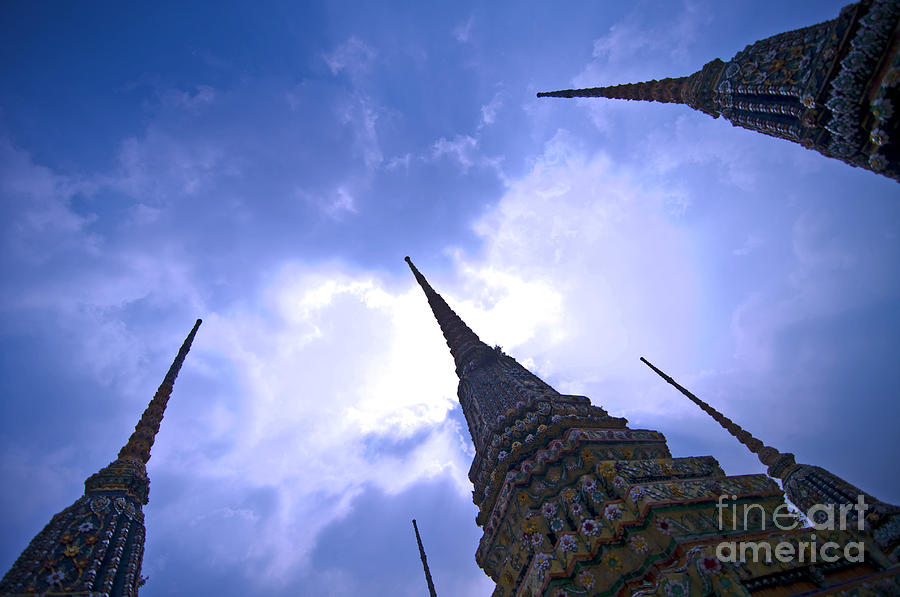 Mosaic Chedi Photograph by Ray Laskowitz - Printscapes