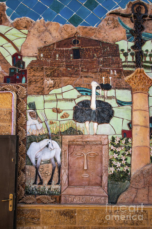 Mosaic of the Holy Land Photograph by Mae Wertz Mosaic of the Holy Land Photograph by Mae Wertz
