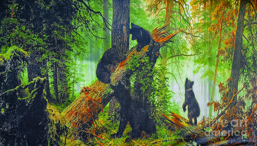 Moscow Bears Photograph by Rick Bragan